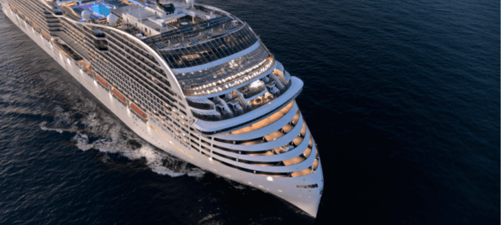 MSC World Europa iz Genove 2025.